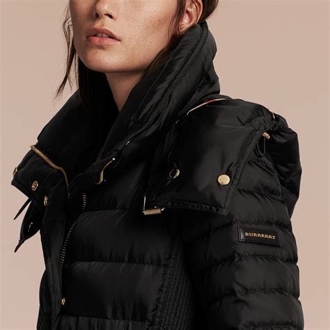 burberry nylon puffer|burberry down filled puffer coat.